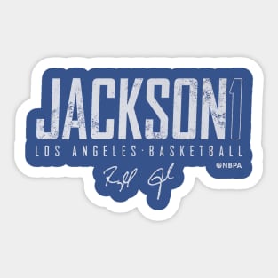 Reggie Jackson Los Angeles C Elite Sticker